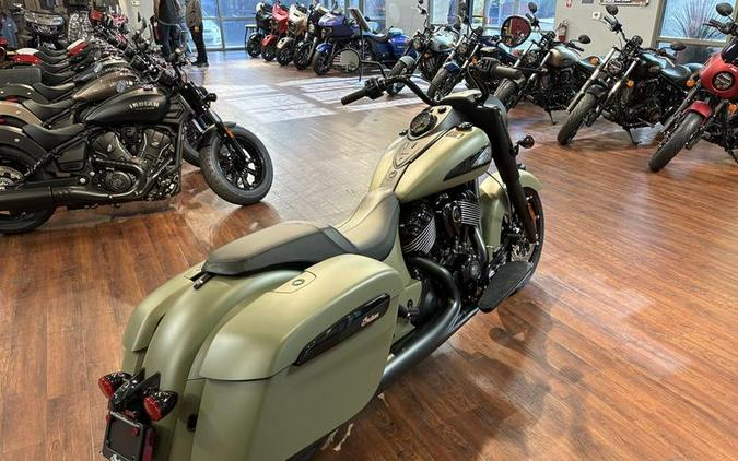 2025 Indian Motorcycle® Springfield ® Dark Horse® Moss Green Smoke