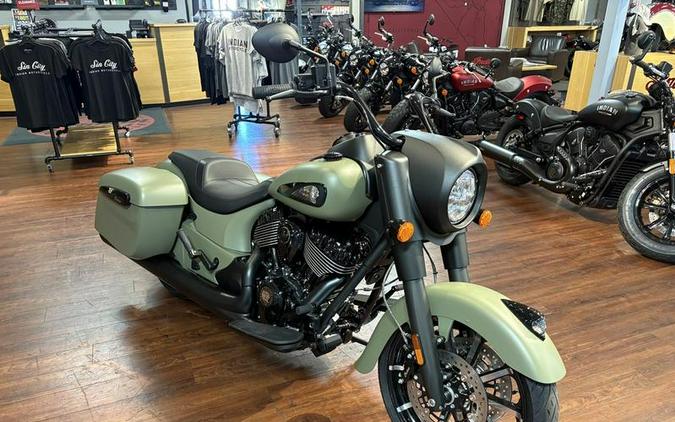 2025 Indian Motorcycle® Springfield ® Dark Horse® Moss Green Smoke