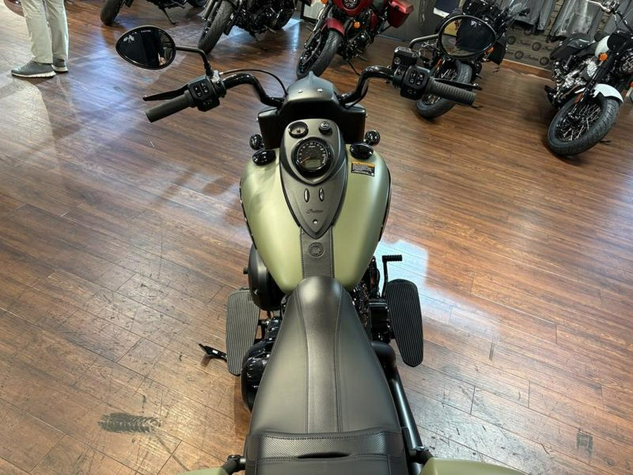 2025 Indian Motorcycle® Springfield ® Dark Horse® Moss Green Smoke