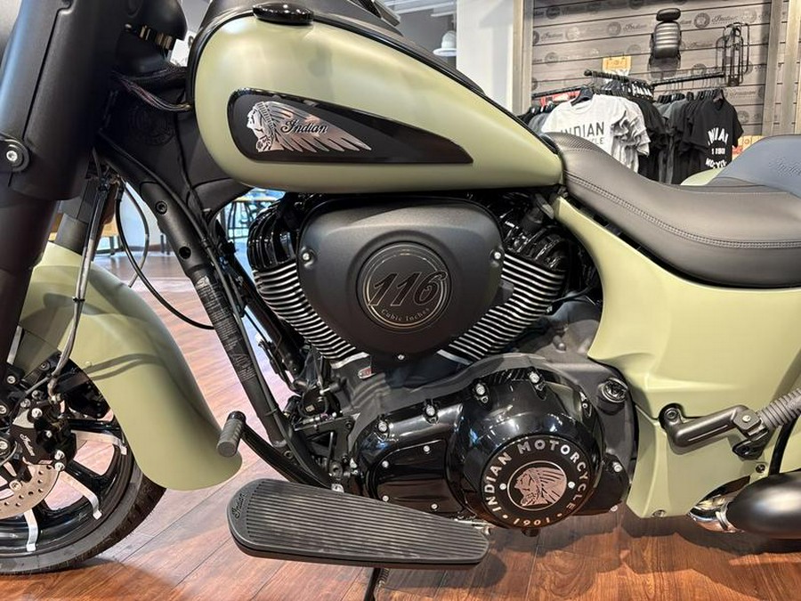 2025 Indian Motorcycle® Springfield ® Dark Horse® Moss Green Smoke