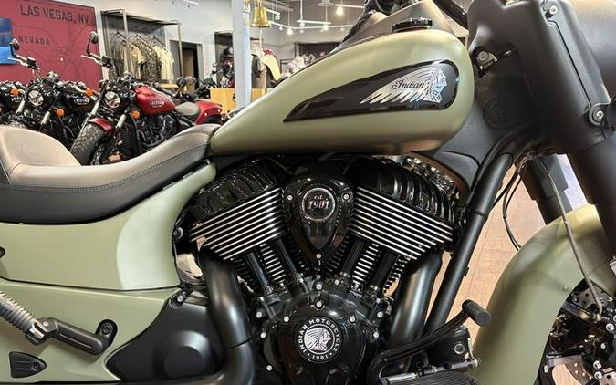 2025 Indian Motorcycle® Springfield ® Dark Horse® Moss Green Smoke