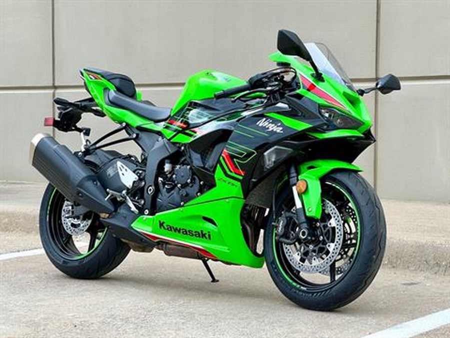 2024 Kawasaki Ninja ZX-6R KRT Edition