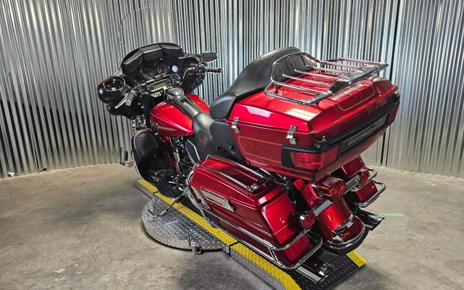 2012 HD FLHTCU103 EMBR RED SUNGLO W/ PINSTRIP