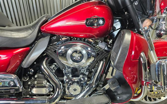 2012 HD FLHTCU103 EMBR RED SUNGLO W/ PINSTRIP