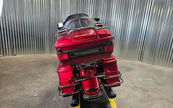 2012 HD FLHTCU103 EMBR RED SUNGLO W/ PINSTRIP