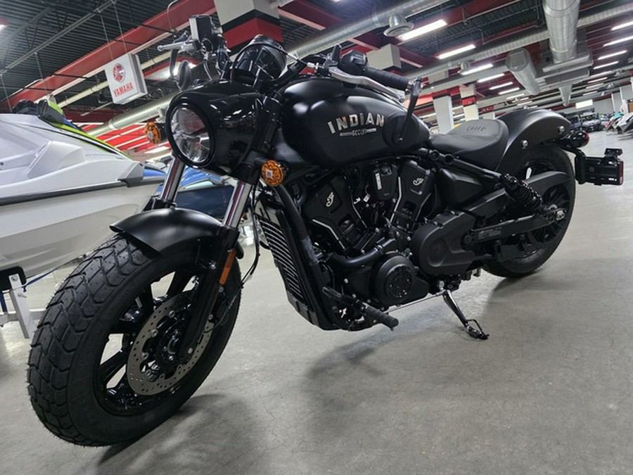 2026 Indian Scout Bobber Limited +Tech Black Smoke