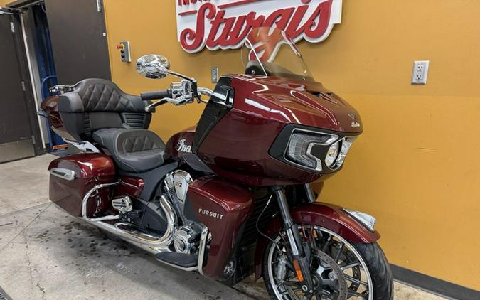 2025 Indian Pursuit Limited 112 W/Powerband Audio Maroon Metallic