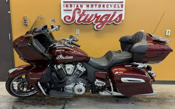2025 Indian Pursuit Limited 112 W/Powerband Audio Maroon Metallic