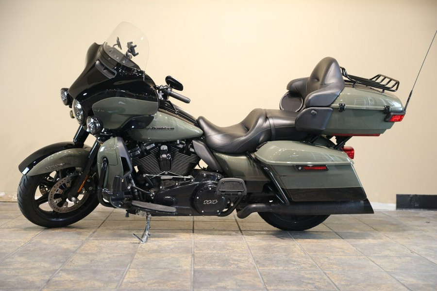 2021 HarleyDavidson Ultra Limited Deadwood Green/Vivid Black Black