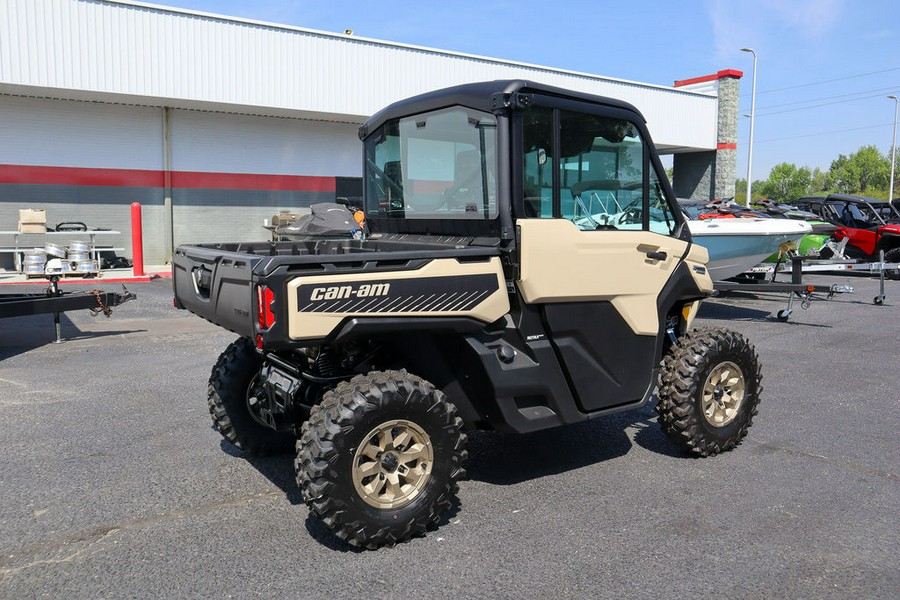 2024 Can-Am® Defender Limited HD10 Desert Tan & Timeless Black