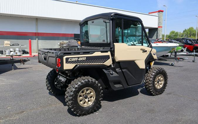 2024 Can-Am® Defender Limited HD10 Desert Tan & Timeless Black