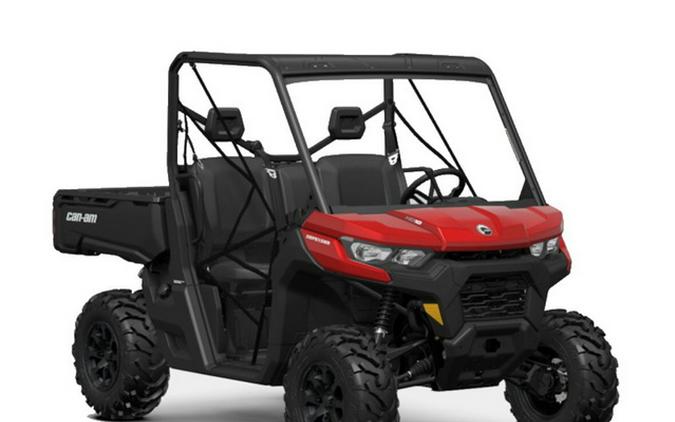 2024 Can-Am Defender DPS HD10 Fiery Red