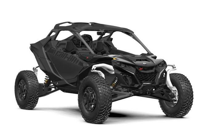 2024 Can-Am® Maverick R X RS with Smart-Shox Triple Black