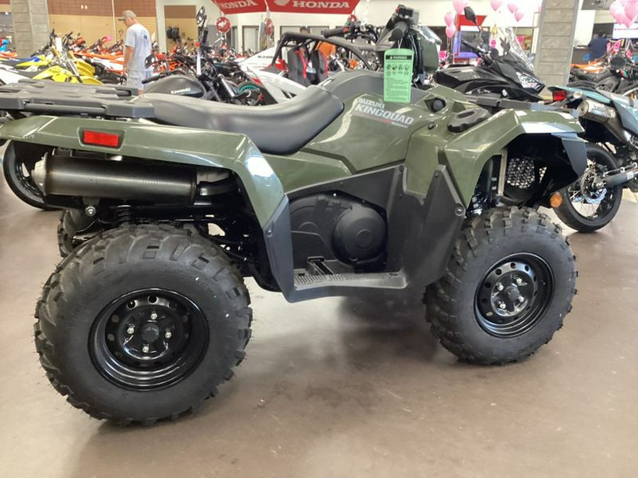 New 2023 SUZUKI KINGQUAD 500AXI