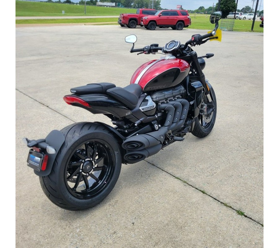 2025 Triumph Rocket 3 Storm R Carnival Red/Sapphire Black