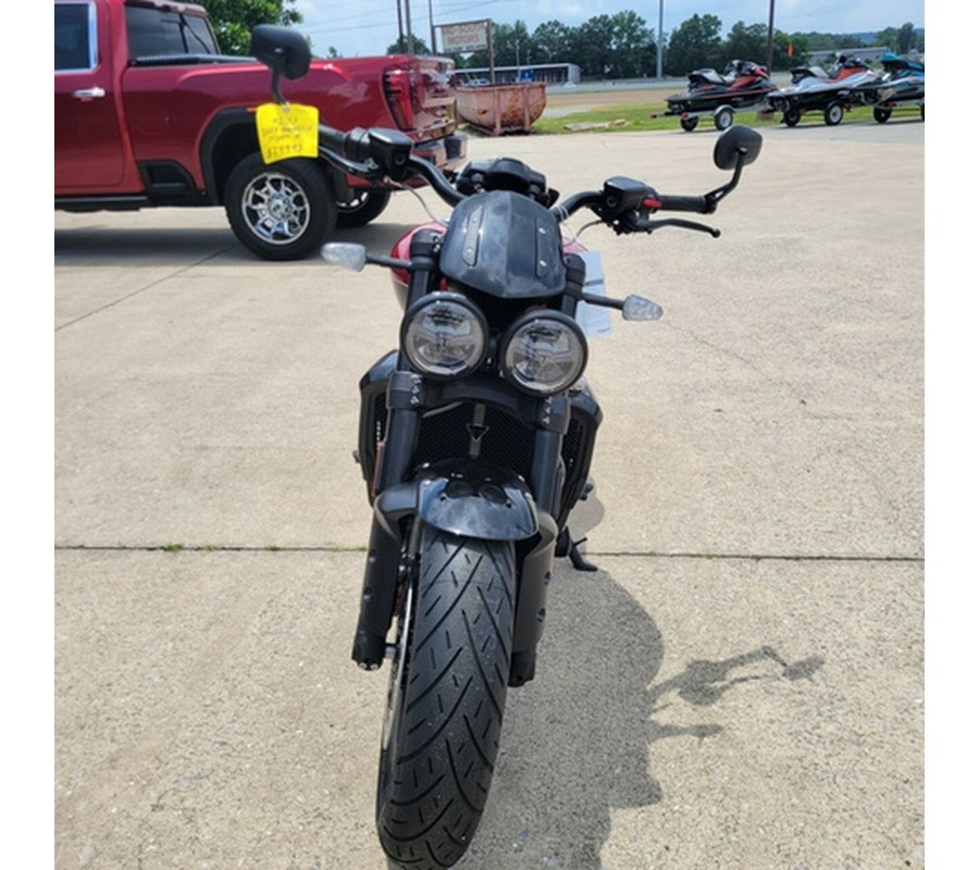 2025 Triumph Rocket 3 Storm R Carnival Red/Sapphire Black
