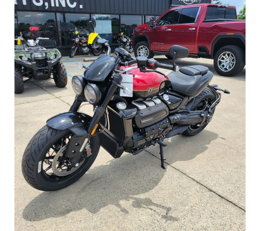 2025 Triumph Rocket 3 Storm R Carnival Red/Sapphire Black