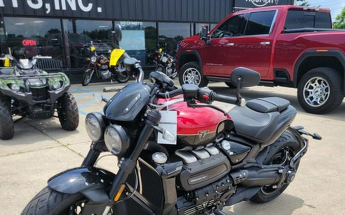 2025 Triumph Rocket 3 Storm R Carnival Red/Sapphire Black