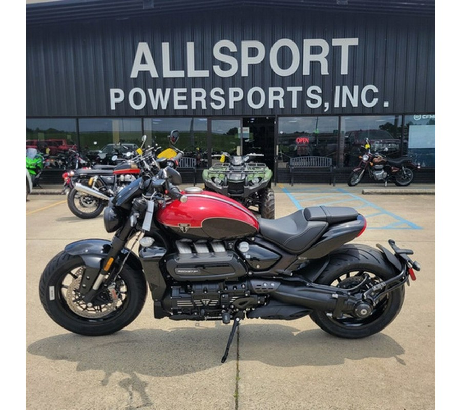 2025 Triumph Rocket 3 Storm R Carnival Red/Sapphire Black