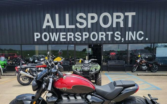 2025 Triumph Rocket 3 Storm R Carnival Red/Sapphire Black