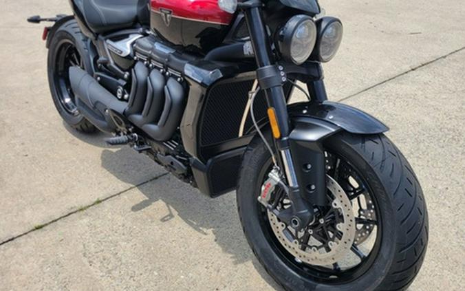 2025 Triumph Rocket 3 Storm R Carnival Red/Sapphire Black