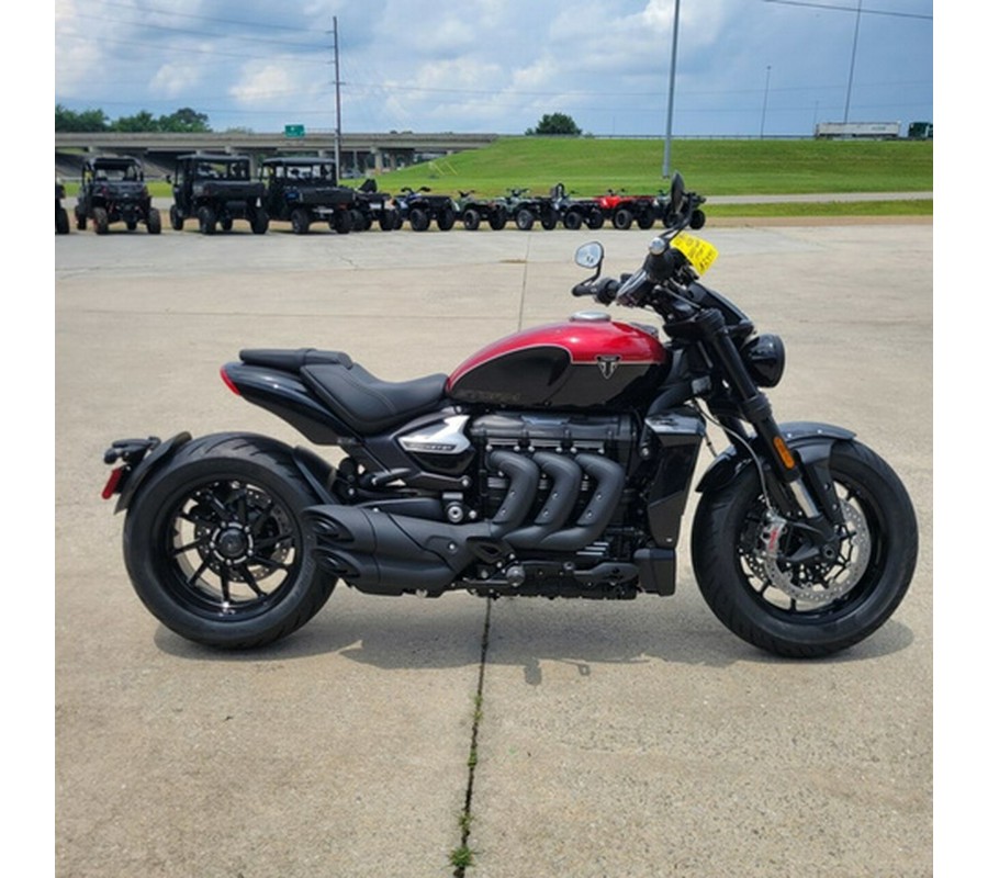 2025 Triumph Rocket 3 Storm R Carnival Red/Sapphire Black
