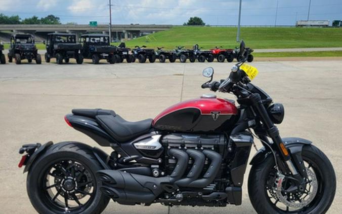 2025 Triumph Rocket 3 Storm R Carnival Red/Sapphire Black