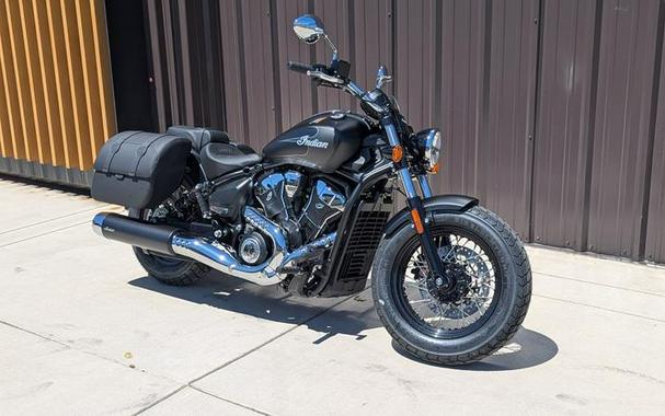 2025 Indian Motorcycle® Super Scout® Black Smoke with Graphics