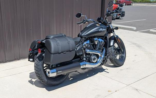 2025 Indian Motorcycle® Super Scout® Black Smoke with Graphics