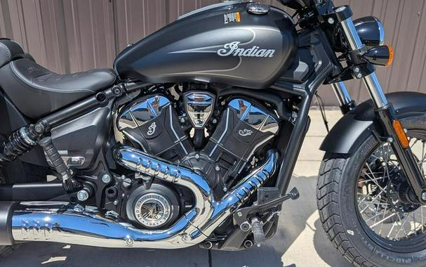 2025 Indian Motorcycle® Super Scout® Black Smoke with Graphics
