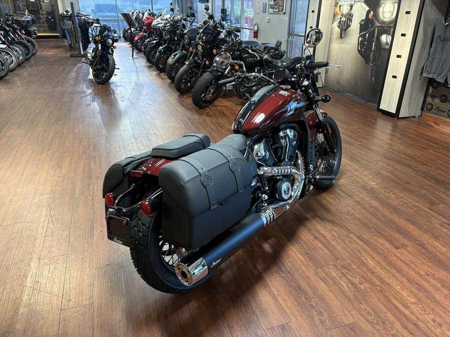 2025 Indian Motorcycle® Super Scout® Maroon Metallic with Graphics