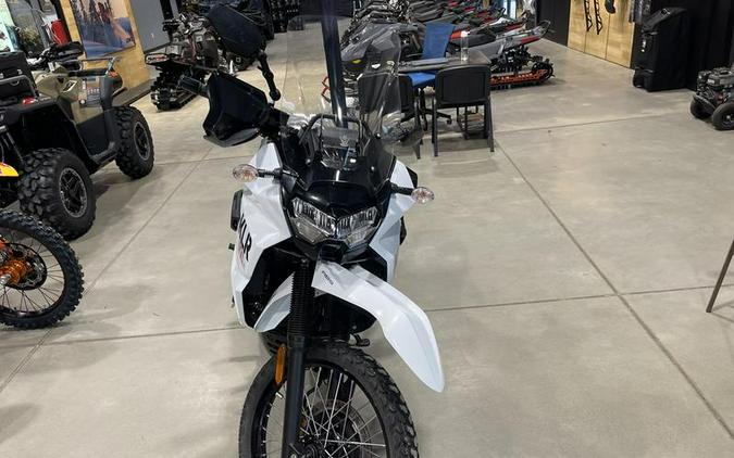 2025 Kawasaki KLR®650 S Metallic Matte Old School Green ABS