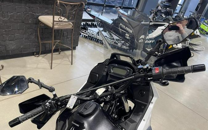 2025 Kawasaki KLR®650 S Metallic Matte Old School Green ABS