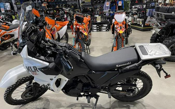 2025 Kawasaki KLR®650 S Metallic Matte Old School Green ABS