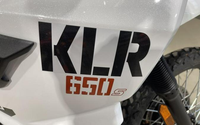 2025 Kawasaki KLR®650 S Metallic Matte Old School Green ABS