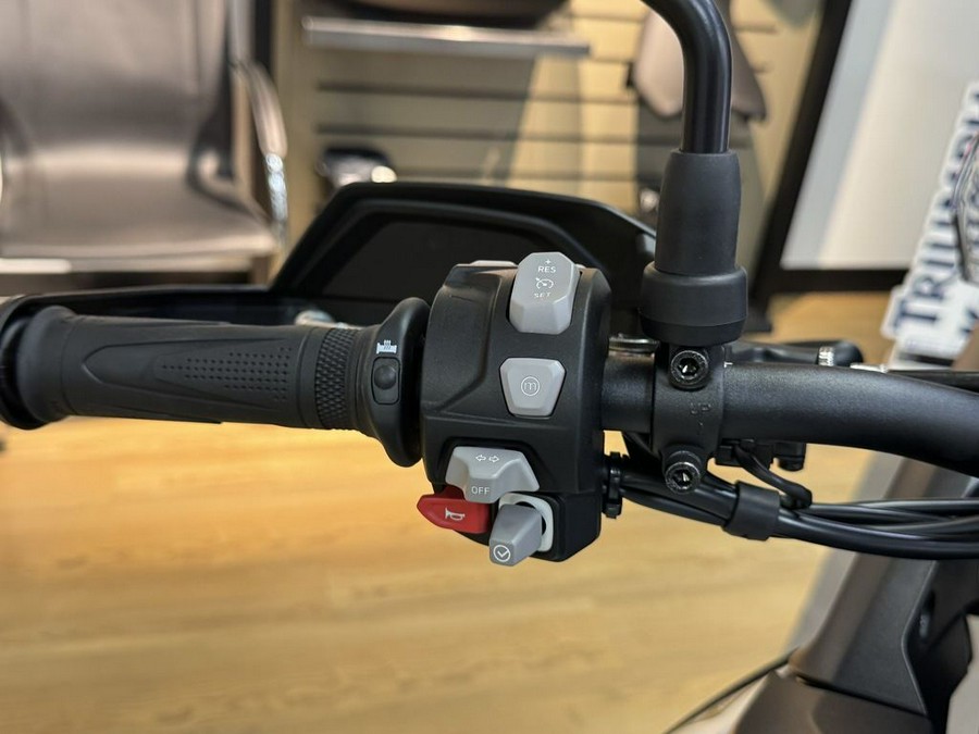 2025 Triumph Tiger 900 GT Pro Snowdonia White