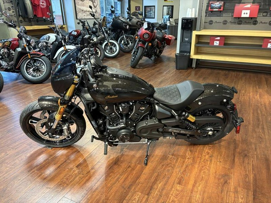 2026 Indian Motorcycle® 101 Scout® Black Crystal with Super Graphite