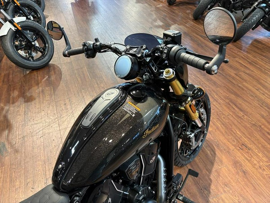 2026 Indian Motorcycle® 101 Scout® Black Crystal with Super Graphite