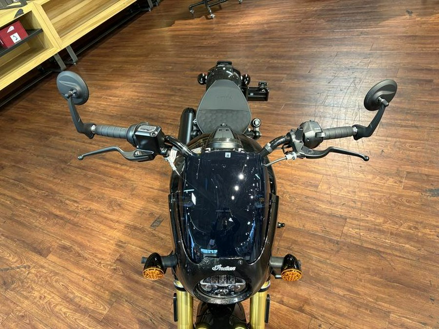 2026 Indian Motorcycle® 101 Scout® Black Crystal with Super Graphite