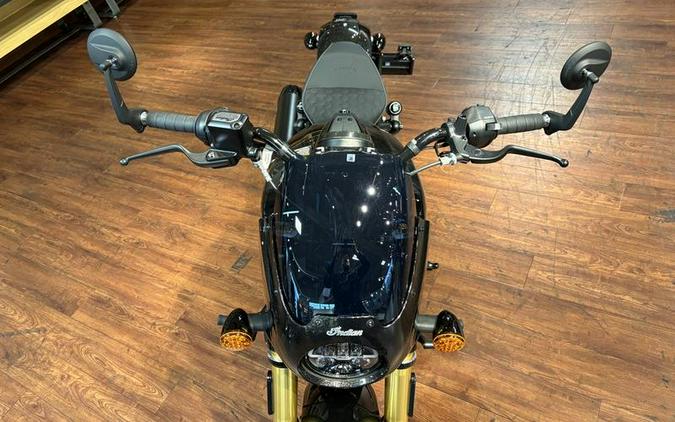 2026 Indian Motorcycle® 101 Scout® Black Crystal with Super Graphite