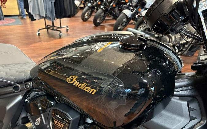 2026 Indian Motorcycle® 101 Scout® Black Crystal with Super Graphite