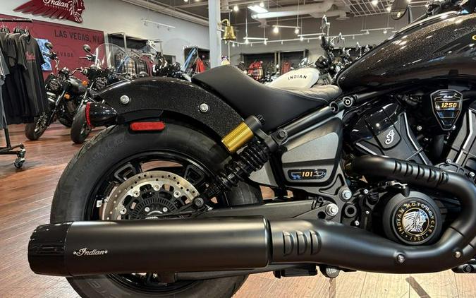 2026 Indian Motorcycle® 101 Scout® Black Crystal with Super Graphite
