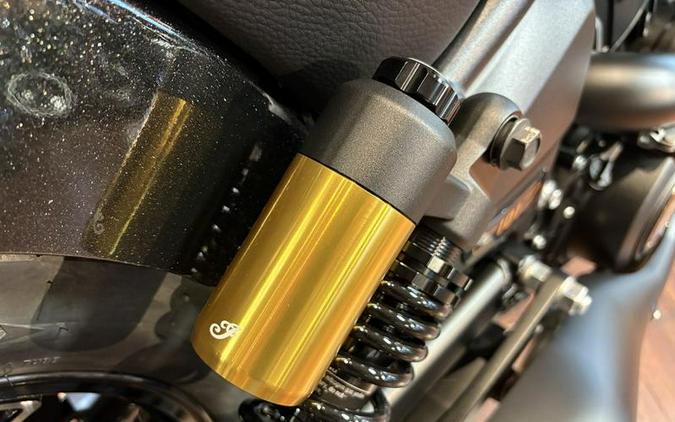 2026 Indian Motorcycle® 101 Scout® Black Crystal with Super Graphite