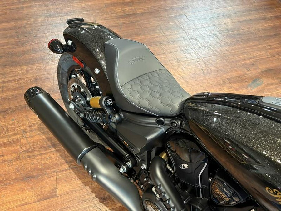 2026 Indian Motorcycle® 101 Scout® Black Crystal with Super Graphite