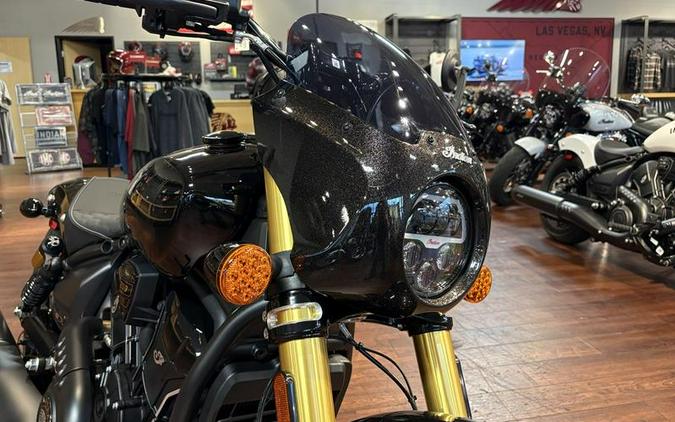 2026 Indian Motorcycle® 101 Scout® Black Crystal with Super Graphite