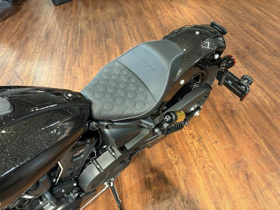 2026 Indian Motorcycle® 101 Scout® Black Crystal with Super Graphite