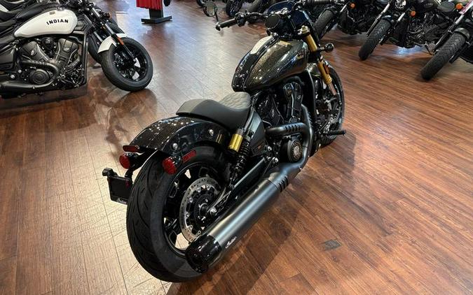 2026 Indian Motorcycle® 101 Scout® Black Crystal with Super Graphite