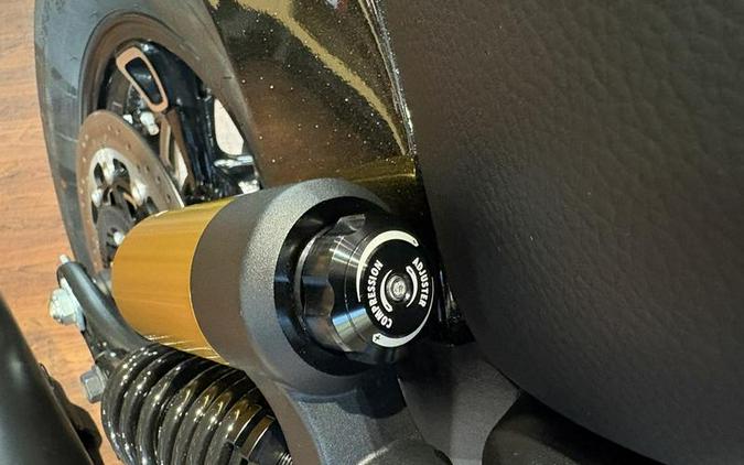 2026 Indian Motorcycle® 101 Scout® Black Crystal with Super Graphite