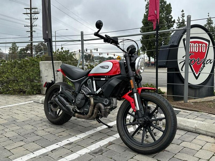 2018 Ducati Scrambler Icon Red