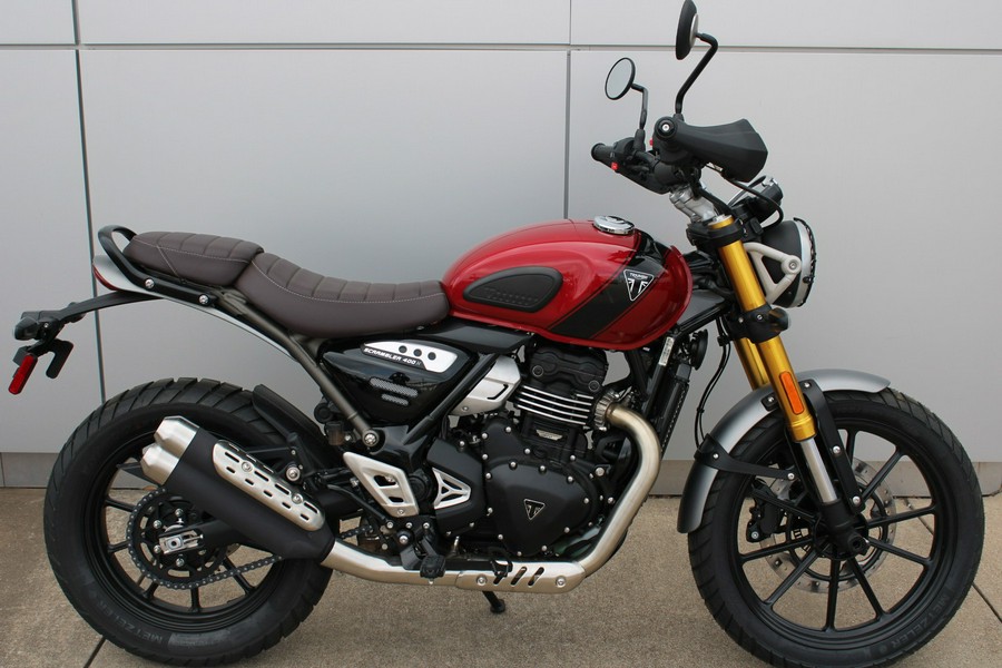 2025 Triumph Scrambler 400 X